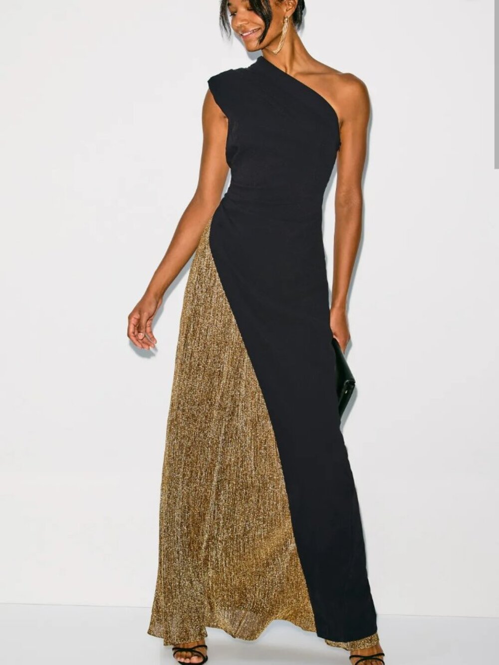 Black Halo Marigold Gown Size 12 MSRP $595